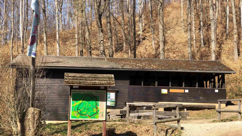 &quot;Holzlabor&quot; at the nature park centre, © Naturpark Purkersdorf