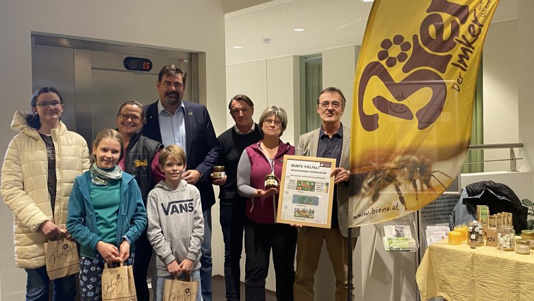 1.-3. Platz Etikettenwettebwerb Naturparkhonig 2024, © Naturpark Purkersdorf