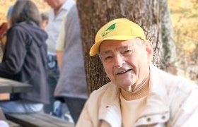 Dr Kurt Schlintner at the &quot;Waldfest&quot; 2019 , © Naturpark Purkersdorf