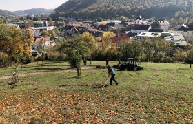 Ausblick von der Feihlerhöhe auf das Stadtzentrum, © Naturpark Purkersdorf