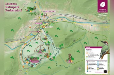 Nature experience map, © Naturpark Purkersdorf