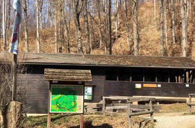 &quot;Holzlabor&quot; at the nature park centre, © Naturpark Purkersdorf