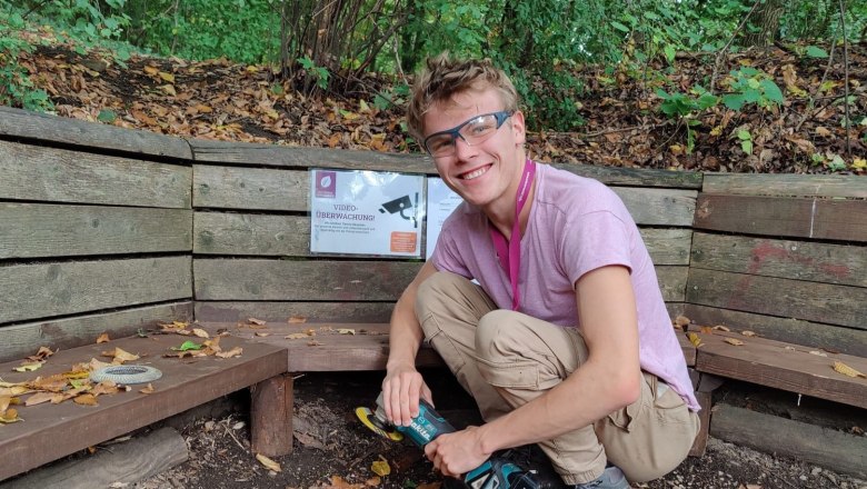 Leonard Rubik (Voluntary Environmental Year 2024-25), © Naturpark Purkersdorf